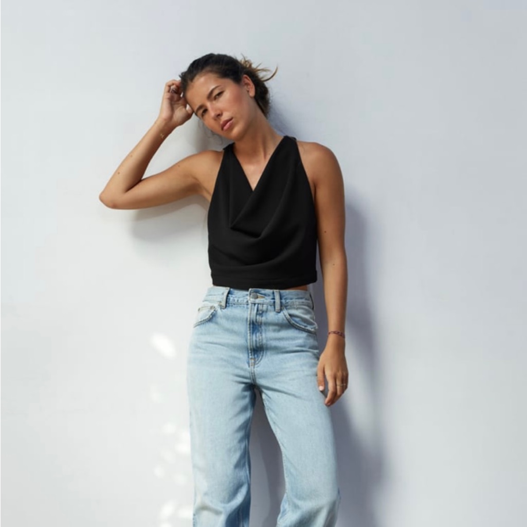 Float Neckline Top